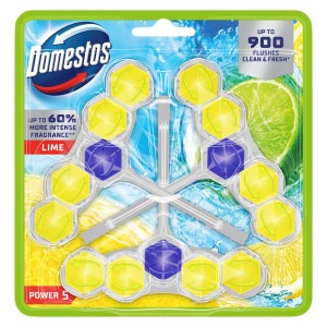 Domestos Kostka toaletowa Power 5 Lime 3x50g